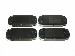 XA214◇ソニー PSP 本体 PSP-3000 ピアノブラック // 計4点 // SONY プレイステーション・ポータブル 携帯ゲーム 電子玩具 / 現状渡し