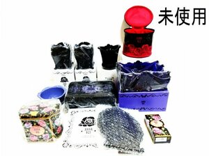 XA191△アナスイ / ミラー / ブラッシュスタンド / ポーチ / ギフトボックス 他 // 計10点 // まとめ売り / 未使用