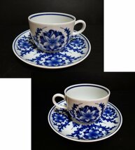 XA163△ノリタケ/Noritake N Japan/カップ&ソーサー/ 口径8x高さ5.9cm / ソーサー直径14.5cm / 計3客 /ソーサー1枚おまけ付/ 茶器 / 超美品_画像3