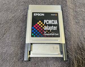 ◆ EPSON エプソン PCMCIA コンパクトフラッシュ カード アダプター ADAPTER FOR COMPACT FLASH CARD