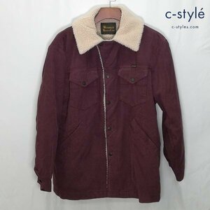 P068c [秋冬][人気] Wrangler ラングラー WRANGE COAT M バーガンディ コーデュロイボアジャケット WM1923 長袖 | アウター R