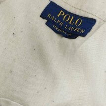 P146b [人気] POLO RALPH LAUREN ポロラルフローレン STRAIGHT FIT カーゴパンツ 30/30 ベージュ 綿100 | ボトムス N_画像4