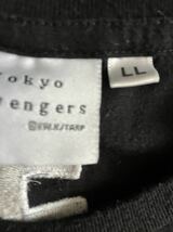 東京リベンジャーズ 半袖Tシャツ ブラック LLサイズ_画像6