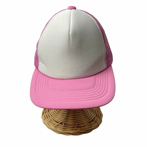 キャップ帽子 メッシュキャップ スポーツ ピンク ホワイト レディース メンズ