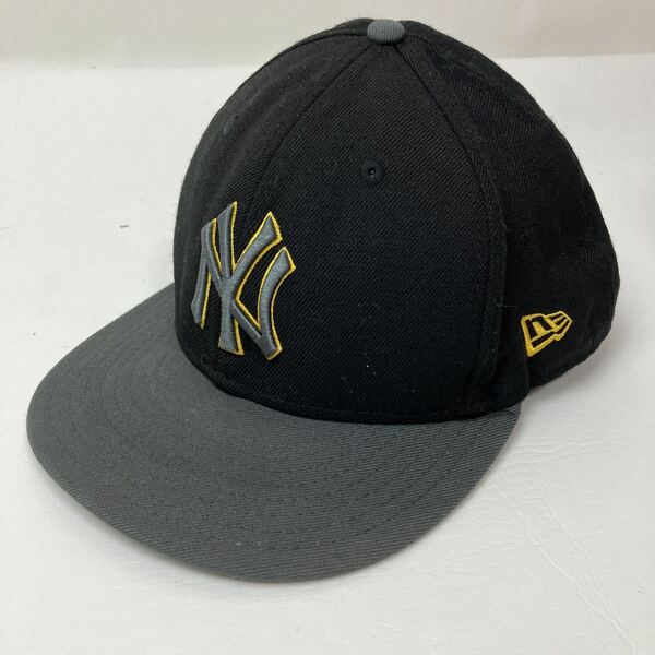 NEW ERA ニューエラ 59FIFTY キャップ 帽子 cap 8 63.5cm 黒 ブラック ベースボール メジャーリーグ ニューヨークヤンキース 野球