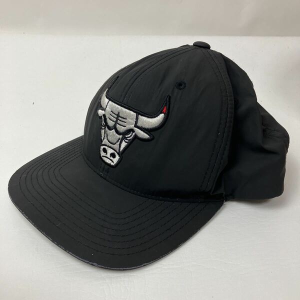 mitchell&ness ミッシェルアンドネス NBA シカゴ ブルズ キャップ 帽子 cap フリーサイズ FREE 黒 ブラック スポーツ バスケ