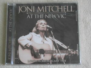 【未開封】JONI MITCHELL ジョニ・ミッチェル ／ AT THE NEW VIC ーLONDON BROADCAST 1974ー (輸入盤)