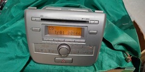即決！ワゴンR MH23S 純正オーディオ デッキ CDプレーヤー/FM/AM/MP3　PS-3075J-A　送料無料！