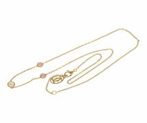 【中古】 Cartier カルティエ ネックレス ペンダント ディアマンレジェ 3ポイント K18ダイヤ サファイヤ YG 22018515 LI_画像6