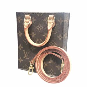 【中古】 LOUIS VUITTON ルイ・ヴィトン プティット・サックプラ ショルダーバッグ モノグラム M69442 23039216 AK