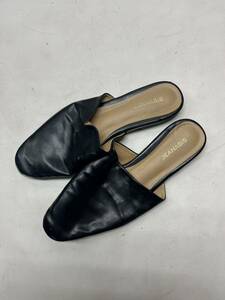  free shipping *JEANASIS Jeanasis * sandals shoes * black black * lady's L size #51003tm232