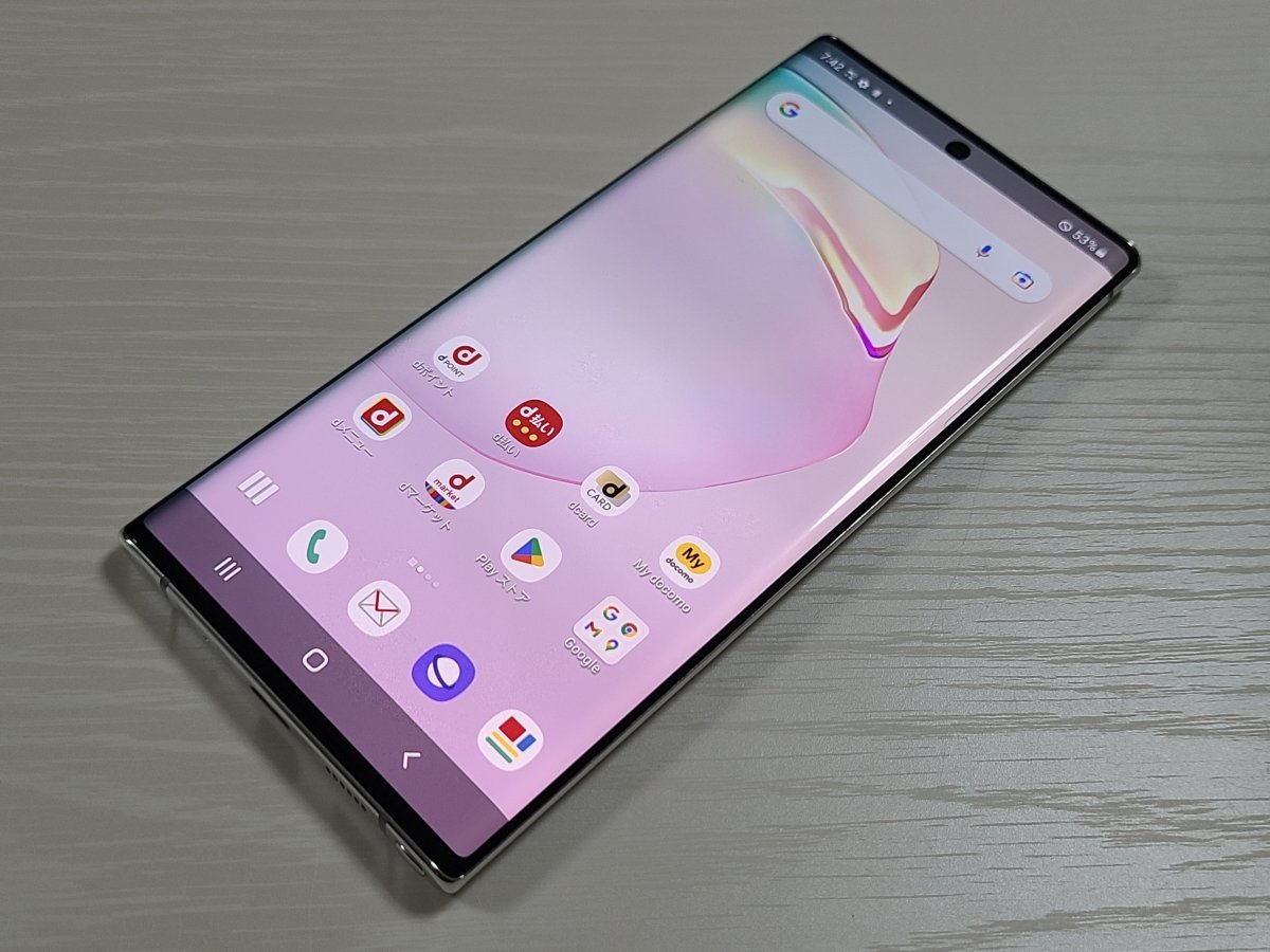 Yahoo!オークション -「samsung galaxy note10+」の落札相場・落札価格