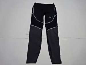 ■1022■ナイキ NIKE●オールイン 7/8 タイツ●スパッツ トレーニング ワークアウト AV1324-010 S●