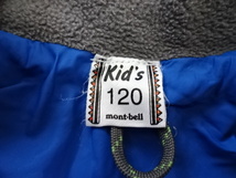 ■1030■モンベル mont-bell●フリース ジャケット 120 ●_画像2