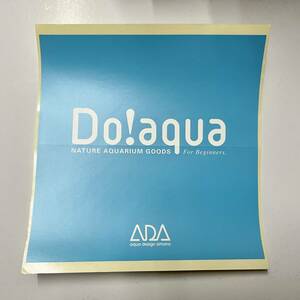 [ not for sale ] old Logo ADA sticker aqua design amanoaqua design amano / heaven . furthermore seal Do aqua