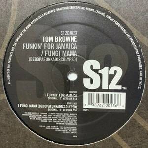 ◆ Tom Browne - Funkin' For Jamaica ◆12inch UK盤 サーファー ディスコヒット!!