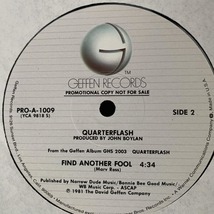 ◆ Quarterflash - Find Another Fool◆12inch US盤 Promo ベストヒットUSA系!!_画像3