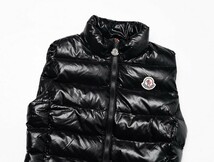 ME9127★Moncler/モンクレール/GHANY GILET/Ghanyジレ*ダウン90％*スタンドカラー*ジップアップ*ダウンベスト/ジレ*ブラック*00_画像2