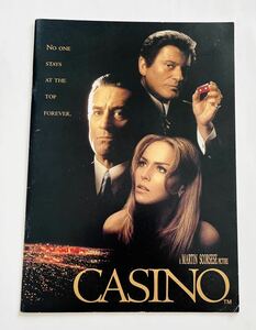 洋画パンフ★カジノ CASINO('96)★ロバートデニーロ/マーティンスコセッシ/映画パンフレット