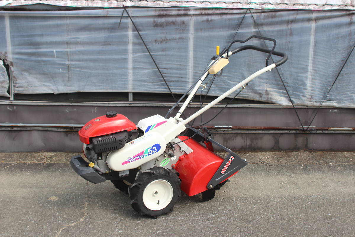 60 イセキ 管理機 耕運機 マイペット400 KMR400-HX カワサキ 60 イセキ 管理機 耕運機 マイペット400 KMR400-HX カワサキ