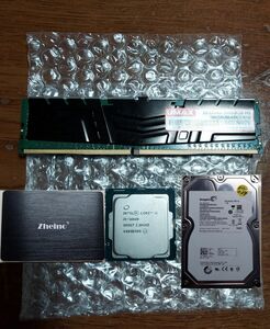 intel Corei5 10600 DDR4 8GB SSD HDD ジャンク 動作未確認 