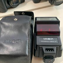 【cc155】コニカ MINOLTA カメラ まとめ uniomat パノラマZOOM 7000α レンズ ライト_画像6