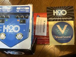 Visual Sound/H2O/V2/リキッドコーラス＆エコー/ステッカー、箱付