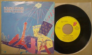 稀少 ROLLING STONES/Going To A Go Go (Live) 11C 008-64820 ポルトガル Orig 7inch