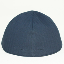 ハンドメイド US NAVY N-3 Type Cap USN キャップ 帽子 HBT ヘリンボーン ネイビー 野球帽_画像4