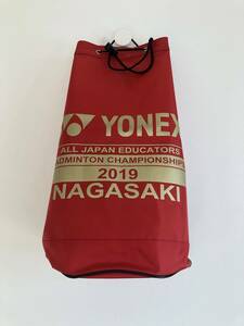 YONEX BAG 2019ALL JAPAN EDUCATORS BADMINTON CHAMPIONSHIPS NAGASAKI