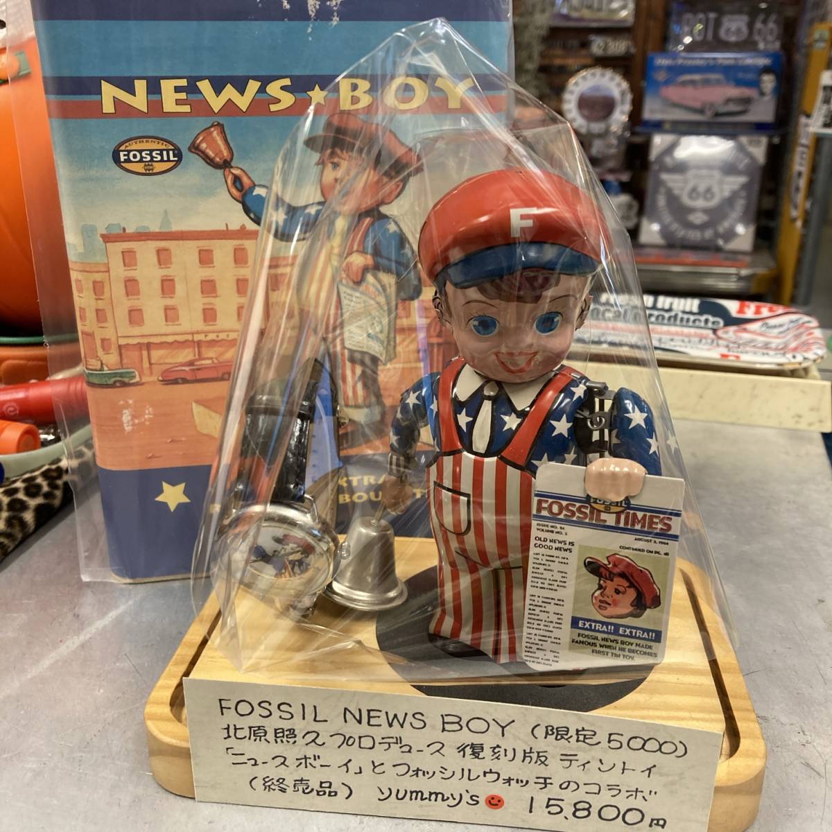 2023年最新】Yahoo!オークション -ニュースボーイ ブリキの中古品