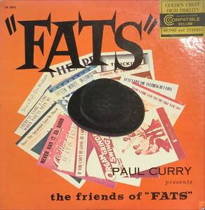 Paul Curry The Friends of FATS US ORIG 稀少ピアノボーカル