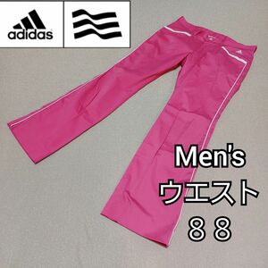 【adidas GOLF】アディダスゴルフパンツ ストレッチ 光沢 メンズ８８