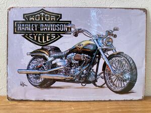 ブリキ看板 Harley-Davidson ハーレーダビッドソン