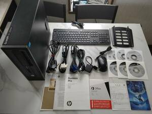 ★高速動作品★ HP EliteDesk 800 G1 SFF★Intel Core i3-4160/ SSD 128GB+HDD 320GB / メモリ16GB / Win11Pro /Office(エクセル,ワード他)