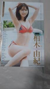  柏木由紀ミニ写真集・送料３７０円