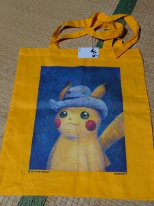 ポケモン ゴッホ ピカチュウ トートバッグ 