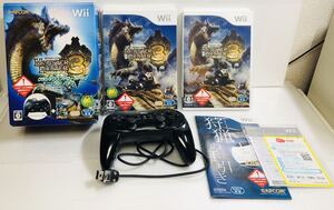 Wiiソフト モンスターハンター 3クラッシックコントローラ(クロ)パック カプコン