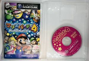 マリオパーティ4 任天堂 ゲームキューブ Nintendoソフト スーパーマリオ ※外箱欠損