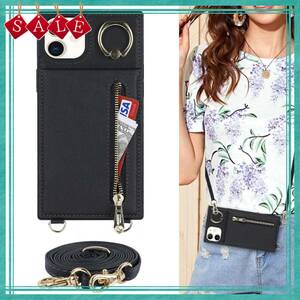 [ special price commodity ] for case the back side with pocket mirror attaching strap for mobile phone shoulder .. diagonal .. mobile iPhone 12 mini smartphone 