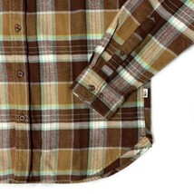 1円～!売切!【正規新品】THE NORTH FACE ARROYO FLANNEL SHIRT 長袖 ネルシャツ US限定 厚手 カジュアル 茶タグ(M)茶 チェック柄 180914-43_画像5