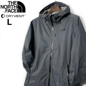 1円～!売切!【正規新品】THE NORTH FACE ALTA VISTA JACKET マウンテンジャケット US限定 DRYVENT 止水ジップ 軽量 登山(L)グレー180915-70