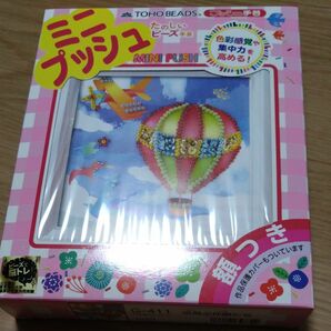TOHO ビーズキット ミニプッシュ 空飛ぶ仲間たち 額サイズ155mm×155mm (内径100mm×100mm) G-411