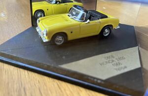 VITESSE『HONDA S800 1966』1/43 (Yellow)