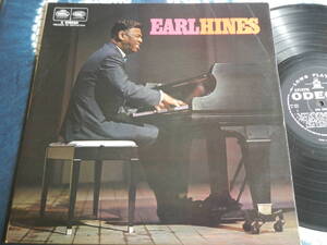 【LP】EARL HINES(PSREG1106英国REGAL輸出用ODEONラベル初回FLIPBACK COATING COVERアールハインズ)