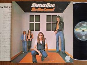 【LP】ステイタスクォー(RJ6033日本フォノグラムVERTIGO1975年国内初回オンザレベル/STATUS QUO/ON THE LEVEL)