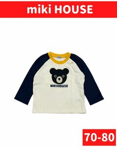 miki HOUSE/ミキハウス ロングTシャツ size70-80