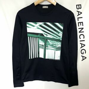 BALENCIAGA バレンシアガ フォト Tee ロング Tシャツ ロンT カットソー 国内正規品　XS メンズ　ユニセックス