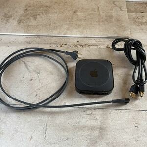 第3世代 Apple Apple TV A1469 ブラック アップル 電源コード HDMIケーブル付き