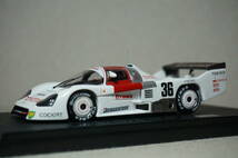 1/43 WEC Japan EBBRO TOYOTA TOM'S 86C #36 1986 トヨタ トムス 富士 FUJI 中嶋 リース 関谷 3S-G toms nakajima sekiya lees_画像1